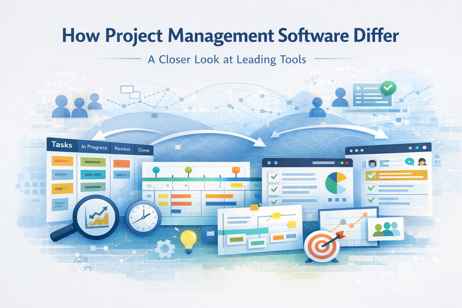 How Project Management Software Differ: A Closer Look at Leading Tools